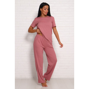 Пижама женская "Лаура" лапша (последний размер) пион 46