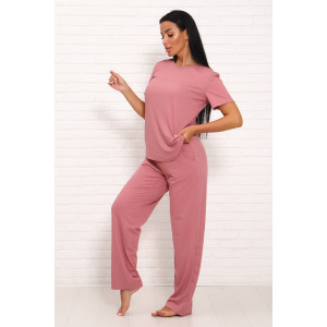 Пижама женская "Лаура" лапша (последний размер) пион 46