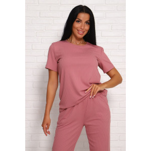 Пижама женская "Лаура" лапша (последний размер) пион 46