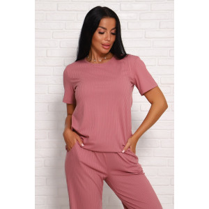 Пижама женская "Лаура" лапша (последний размер) пион 46