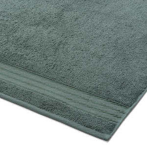 Полотенце махровое "Glimmer" зеленый (последний размер) 50х90