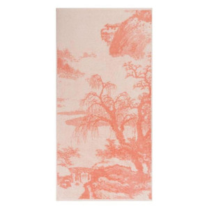 Полотенце бамбуковое "Pagoda" персиковый (последний размер) 70х140