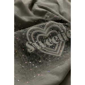 Футболка женская №6457 "Crystal Heart" хлопок стрейч (р-ры: 64-76) светло-бирюзовый