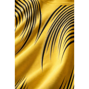 Футболка женская F8003 "Crystal Flow Luxe" хлопок стрейч (р-ры: 58-68) горчичный