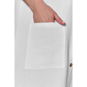 Платье женское "Вуаль-5" муслин (р-ры: 46-56) белый