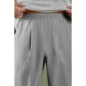 Брюки мужские "Нептун-2" фактурное полотно (р-ры: 48-58) серый