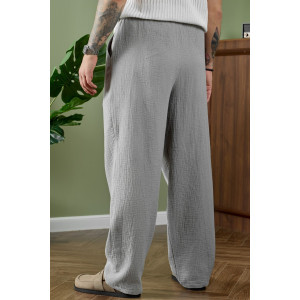 Брюки мужские "Нептун-2" фактурное полотно (р-ры: 48-58) серый