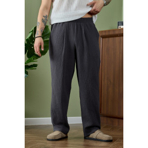 Брюки мужские "Нептун-2" фактурное полотно (р-ры: 48-58) графитовый