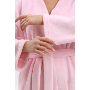 Халат женский "Мириада" велсофт (последний размер) какао 44