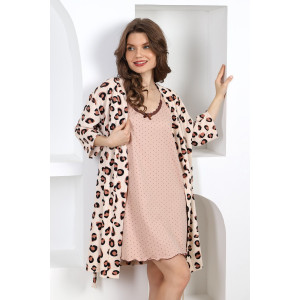 Халат женский "Барс-3" махра (последний размер) 54