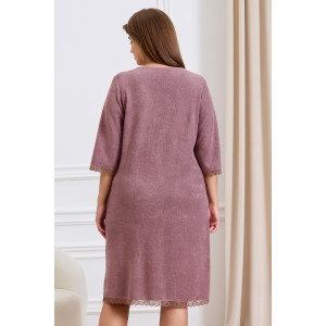 Халат женский "Антей" махра (последний размер) капучино 48