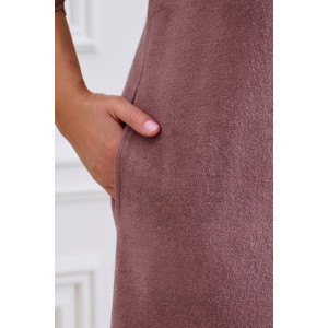 Халат женский "Антей" махра (последний размер) капучино 48