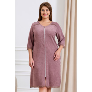Халат женский "Антей" махра (последний размер) капучино 48