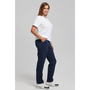 Брюки женские "Стремление-1" кулирка с лайкрой (последний размер) темно-синий 54,56