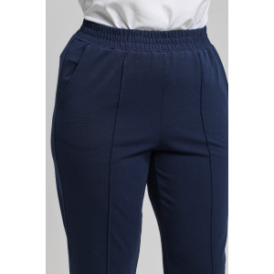 Брюки женские "Стремление-1" кулирка с лайкрой (последний размер) темно-синий 54,56