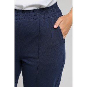 Брюки женские "Стремление-1" кулирка с лайкрой (последний размер) темно-синий 54,56
