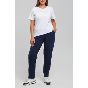 Брюки женские "Стремление-1" кулирка с лайкрой (последний размер) темно-синий 54,56