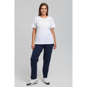 Брюки женские "Стремление-1" кулирка с лайкрой (последний размер) темно-синий 54,56