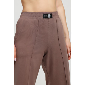 Брюки женские "Разгар-2" кулирка с лайкрой (последний размер) кофейный 48