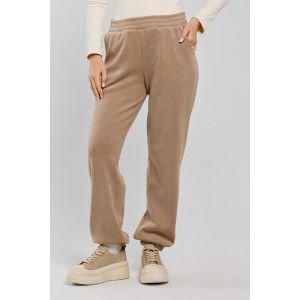 Брюки женские "Блик-2" даблфлис (последний размер) бежевый 56