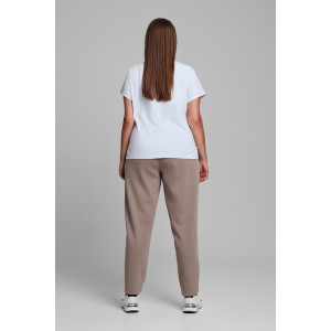 Брюки женские "Динамика-2" лининг-кашкорсе (последний размер) бежевый 48,50,54,56