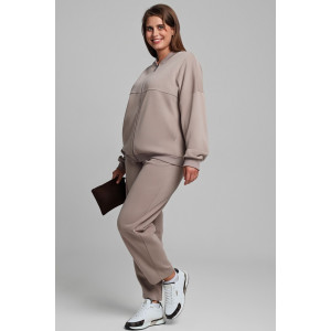 Брюки женские "Динамика-2" лининг-кашкорсе (последний размер) бежевый 48,50,54,56