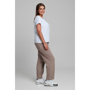 Брюки женские "Динамика-2" лининг-кашкорсе (последний размер) бежевый 48,50,54,56