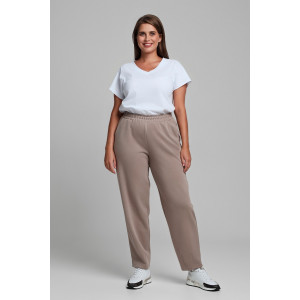 Брюки женские "Динамика-2" лининг-кашкорсе (последний размер) бежевый 48,50,54,56