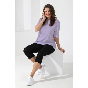 Бриджи женские "Каскад-4" вискоза (последний размер) черный 50