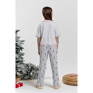 Костюм двойка детский "Праздник-1.2" кулирка (последний размер) кармеланж 164,170