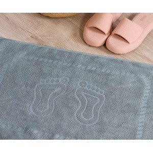 Полотенце махровое для ног "Ножки" 1120 дымчатый