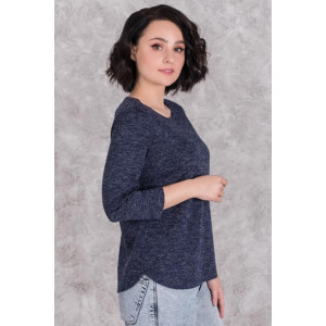 Джемпер женский 0277-77 сандра (последний размер) королевский синий 52,56