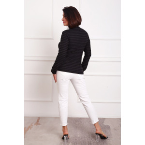 Водолазка женская №88157 ангора (р-ры: 42-58) черный