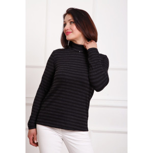 Водолазка женская №88157 ангора (р-ры: 42-58) черный
