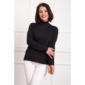 Водолазка женская №88157 ангора (р-ры: 42-58) черный