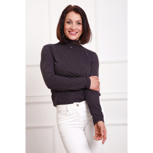 Водолазка женская №88157 ангора (р-ры: 42-58) антрацит