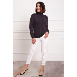 Водолазка женская №88157 ангора (р-ры: 42-58) антрацит