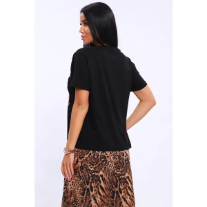 Костюм двойка женский КЖ-006 кулирка (р-ры: 46-60) питон темный