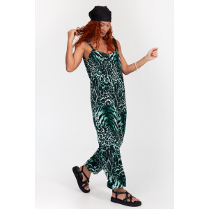 Комбинезон женский К-383 "Ялта" кулирка (р-ры: 48-56) зелень