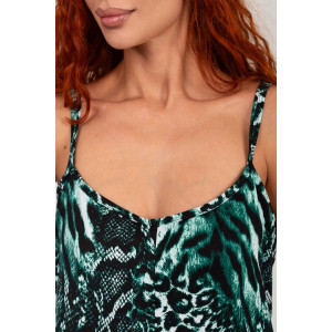 Комбинезон женский К-383 "Ялта" кулирка (р-ры: 48-56) зелень