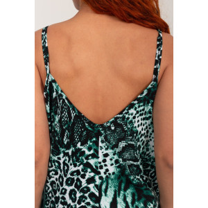 Комбинезон женский К-383 "Ялта" кулирка (р-ры: 48-56) зелень