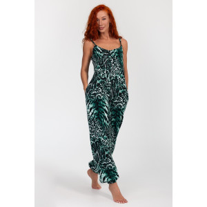 Комбинезон женский К-383 "Ялта" кулирка (р-ры: 48-56) зелень