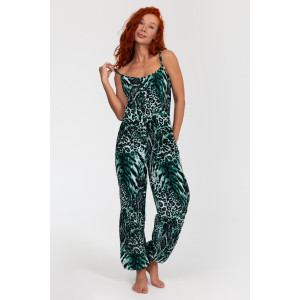 Комбинезон женский К-383 "Ялта" кулирка (р-ры: 48-56) зелень