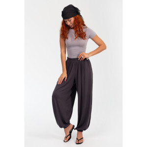 Брюки женские ВИ-114 "Алладины" модал (р-ры: 44-58) графит