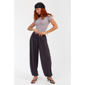 Брюки женские ВИ-114 "Алладины" модал (р-ры: 44-58) графит