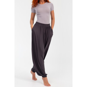 Брюки женские ВИ-114 "Алладины" модал (р-ры: 44-58) графит