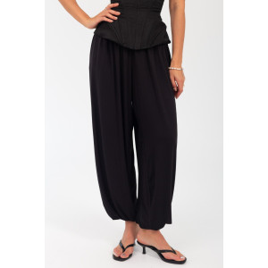 Брюки женские ВИ-114 "Алладины" модал (р-ры: 44-58) черный