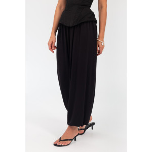 Брюки женские ВИ-114 "Алладины" модал (р-ры: 44-58) черный