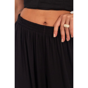 Брюки женские ВИ-114 "Алладины" модал (р-ры: 44-58) черный