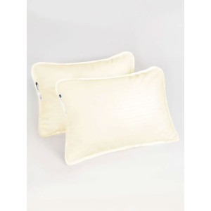 Наволочка на молнии сатин "Bio-Line" 059373 сливочный